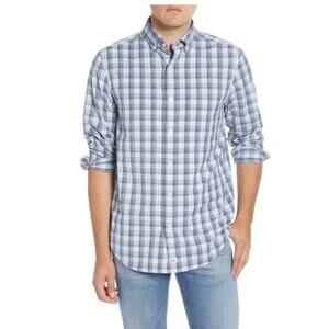 Vineyard Vines Darvo Classic Fit Plaid Performance Button Down Large